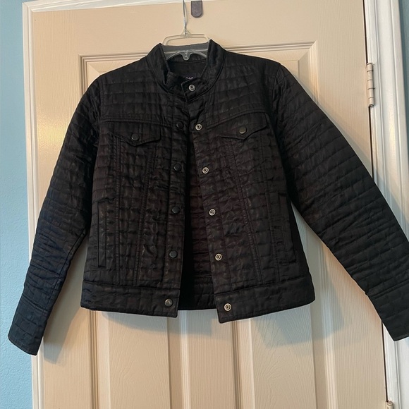 GAP Black Quilted Jacket - Picture 1 of 5